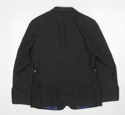 Mens UK Size 38 Marks and Spencer Regular Grey Suit Jacket
