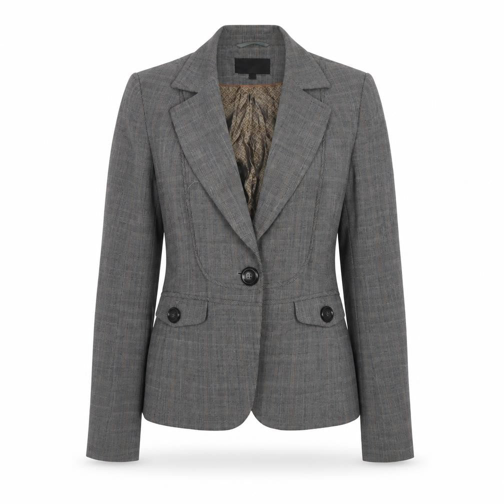 Womens UK Size 10 NEXT Regular Grey Blazer