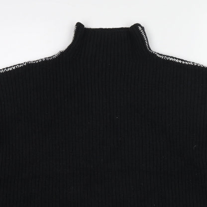 Womens UK Size L Marks and Spencer Black Pullover Jumper