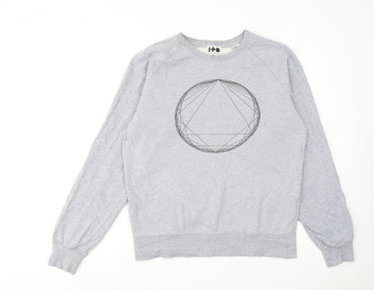 The one and the other Womens Blue Cotton Pullover Sweatshirt Size M Pullover