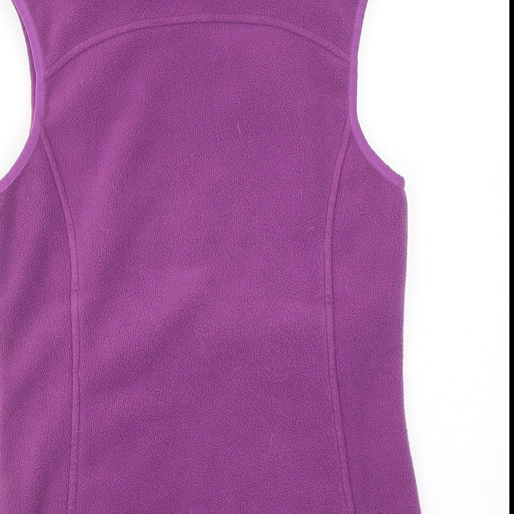 REI Womens Purple Gilet Jacket Size XS Zip