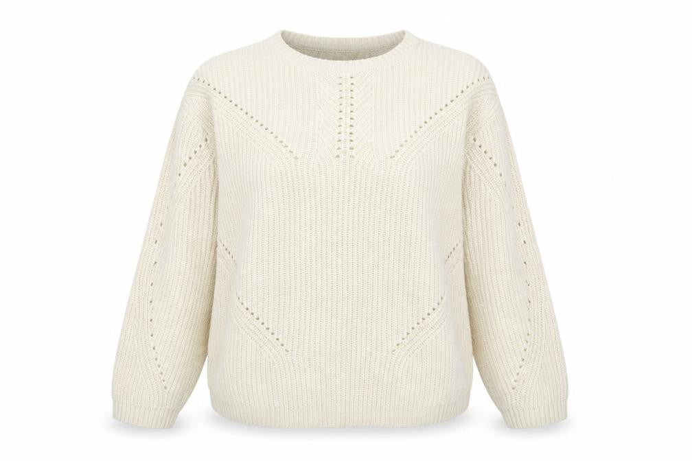 Womens UK Size 14 And/Or Beige Pullover Jumper