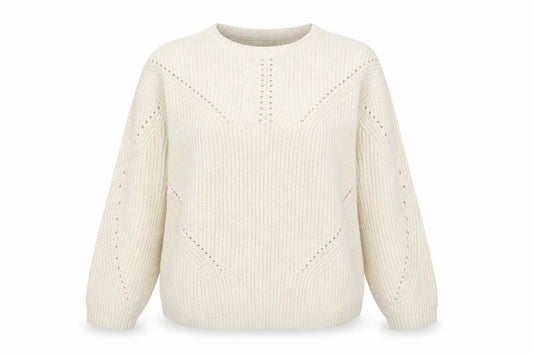 Womens UK Size 14 And/Or Beige Pullover Jumper