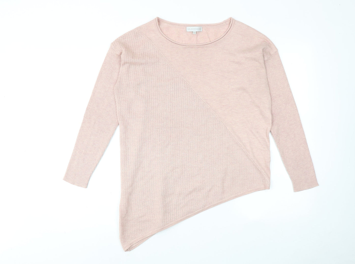 Womens UK Size 12 RJR.John Rocha Pink Pullover Jumper