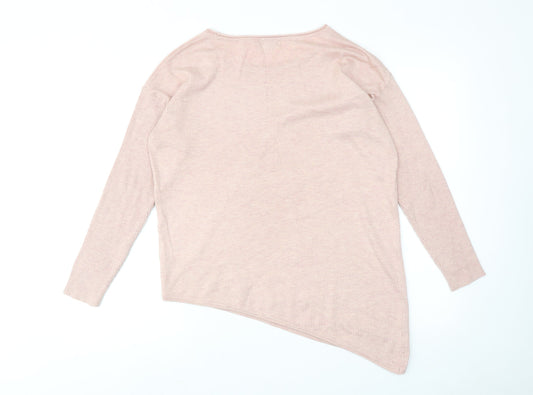 Womens UK Size 12 RJR.John Rocha Pink Pullover Jumper