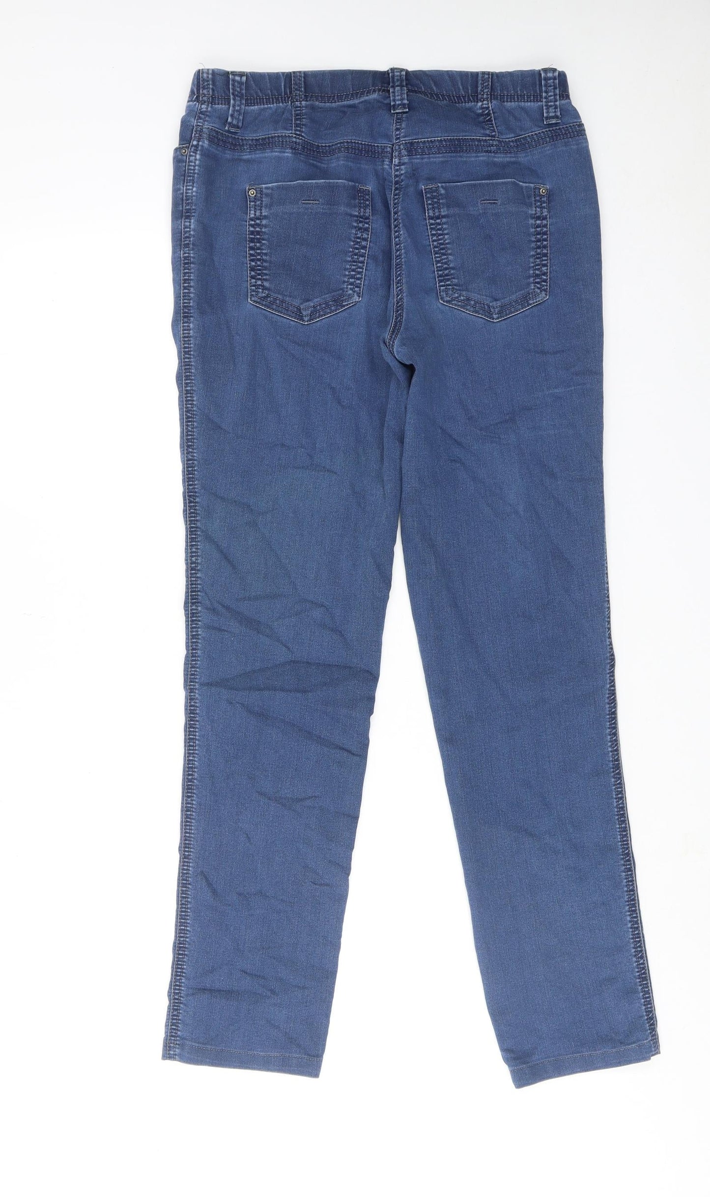 Michelle Magic Womens Blue Cotton Jegging Jeans Size 8 Regular