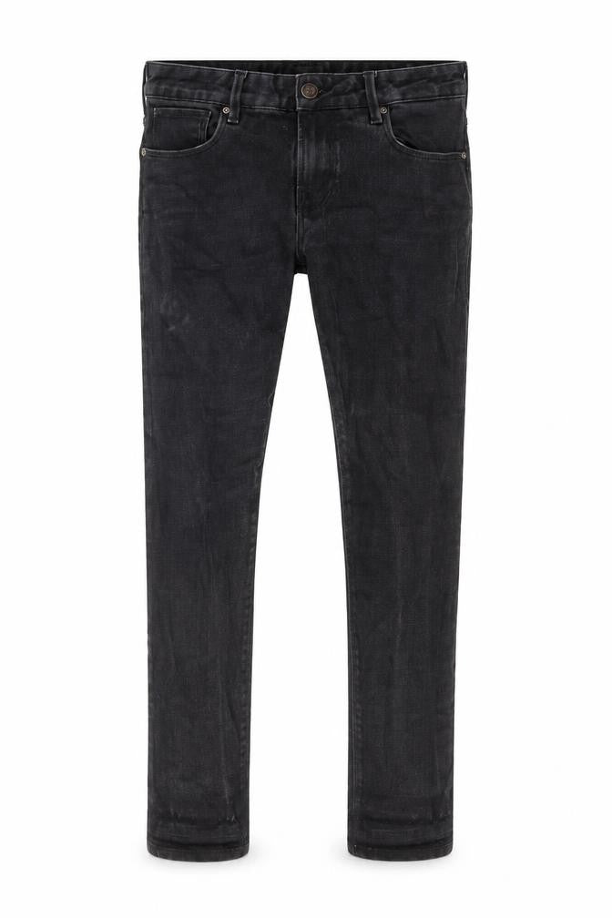 Mens UK Size 30 in Scotch & Soda Regular Fit Skinny Black Jeans