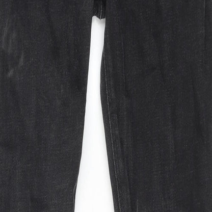 Mens UK Size 30 in Scotch & Soda Regular Fit Skinny Black Jeans