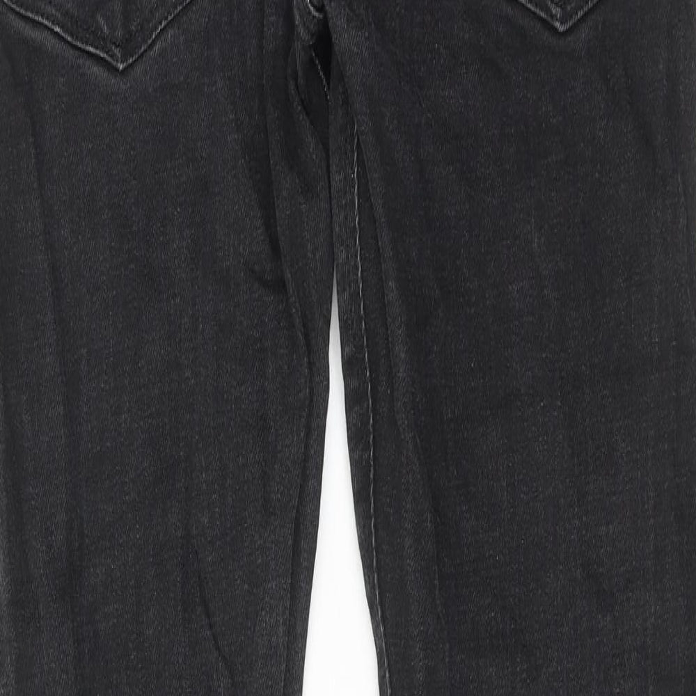 Mens UK Size 30 in Scotch & Soda Regular Fit Skinny Black Jeans