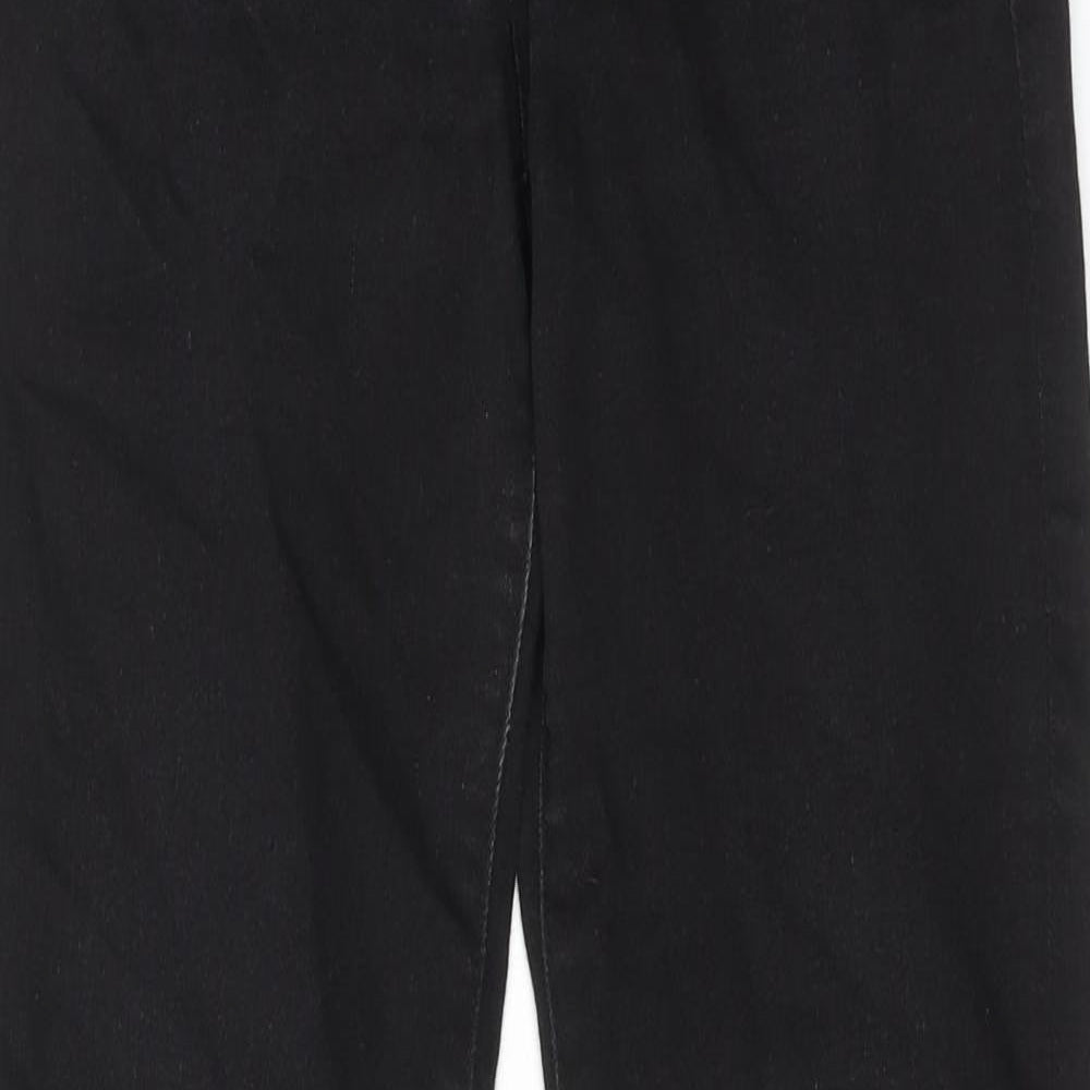Womens UK Size 25 in H&M Regular Fit Skinny Black Jeans