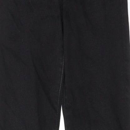 Womens UK Size 25 in H&M Regular Fit Skinny Black Jeans