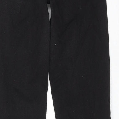 Womens UK Size 25 in H&M Regular Fit Skinny Black Jeans
