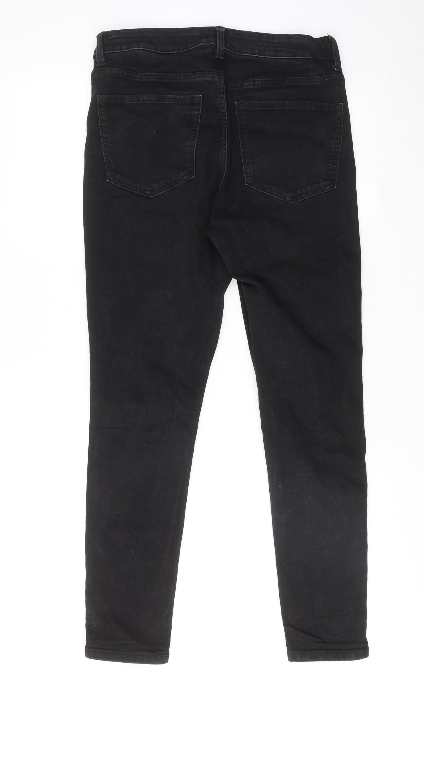 Womens UK Size 12 Marks and Spencer Regular Fit Skinny Black Jeans