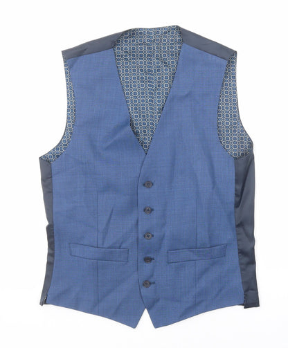 Mens UK Size 36 Racing Green Regular Blue Suit Jacket