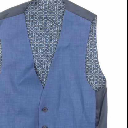 Mens UK Size 36 Racing Green Regular Blue Suit Jacket