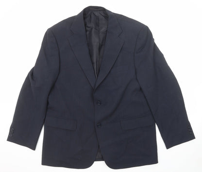 Mens UK Size 42 Marks and Spencer Regular Blue Suit Jacket