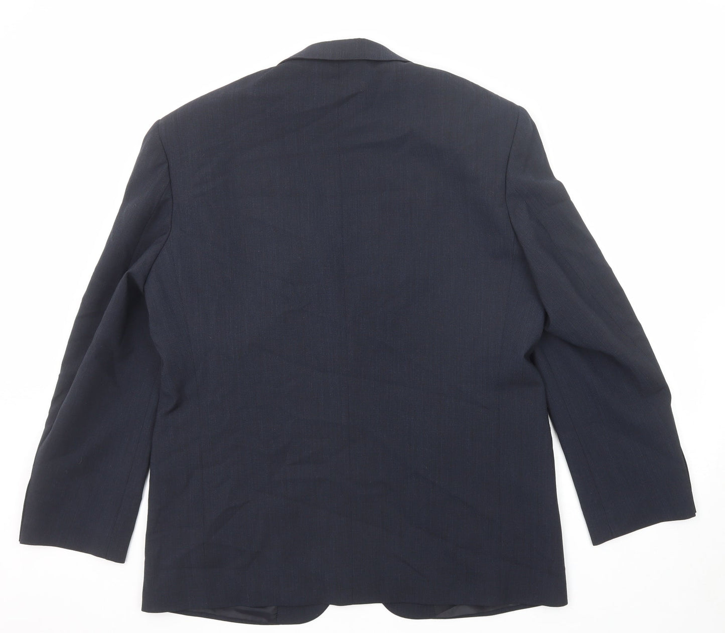 Mens UK Size 42 Marks and Spencer Regular Blue Suit Jacket