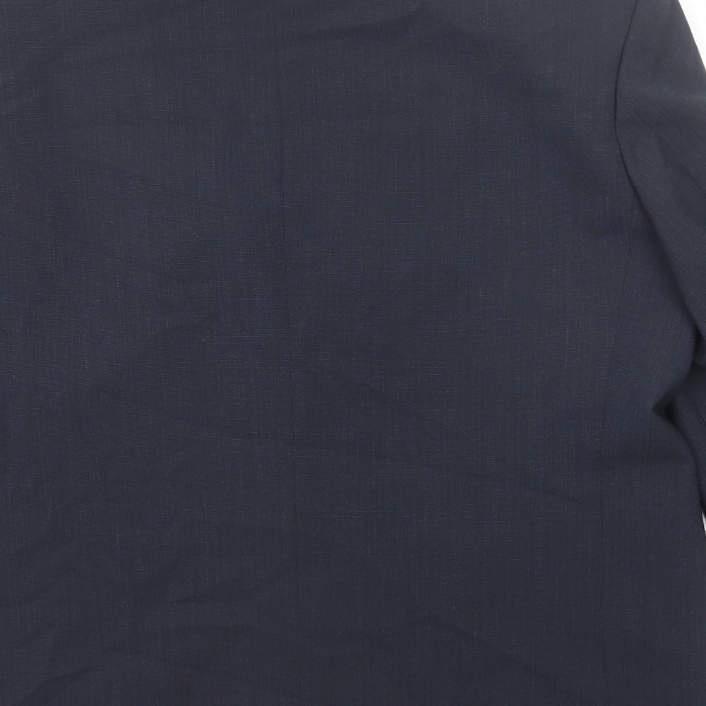Mens UK Size 42 Marks and Spencer Regular Blue Suit Jacket