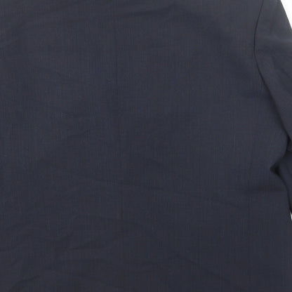 Mens UK Size 42 Marks and Spencer Regular Blue Suit Jacket