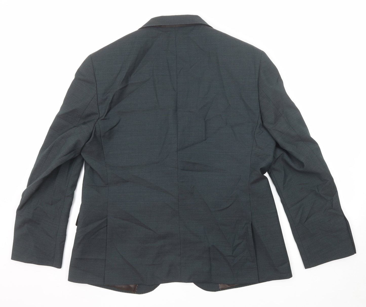 Autograph Mens Grey Wool Jacket Suit Jacket Size 44 Regular