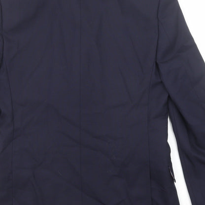 Mens UK Size 38 Marks and Spencer Regular Blue Suit Jacket