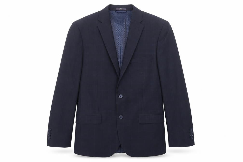 Mens UK Size 40 Marks and Spencer Regular Blue Suit Jacket