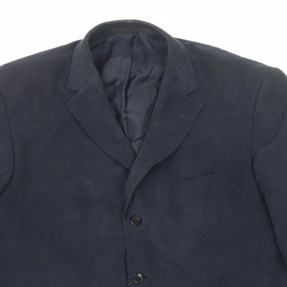 Mens UK Size 42 Marks and Spencer Regular Blue Suit Jacket