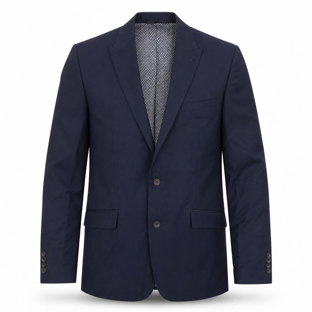 Mens UK Size 40 Marks and Spencer Regular Blue Suit Jacket