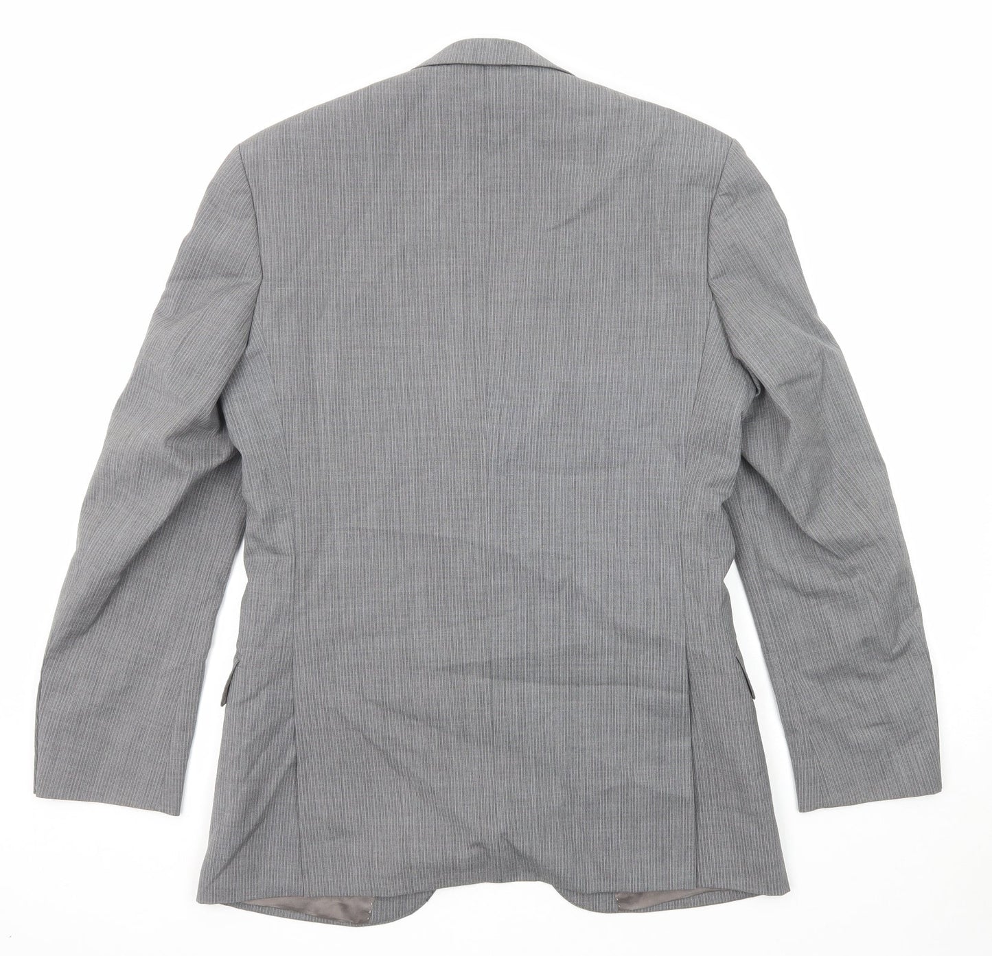 Mens UK Size 36 Burton Regular Grey Suit Jacket