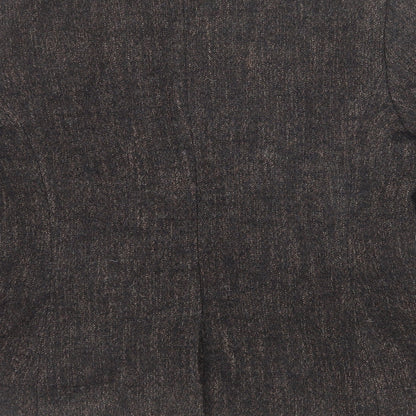 Sand Copenhagen Womens Black Jacket Blazer Size 12 Button