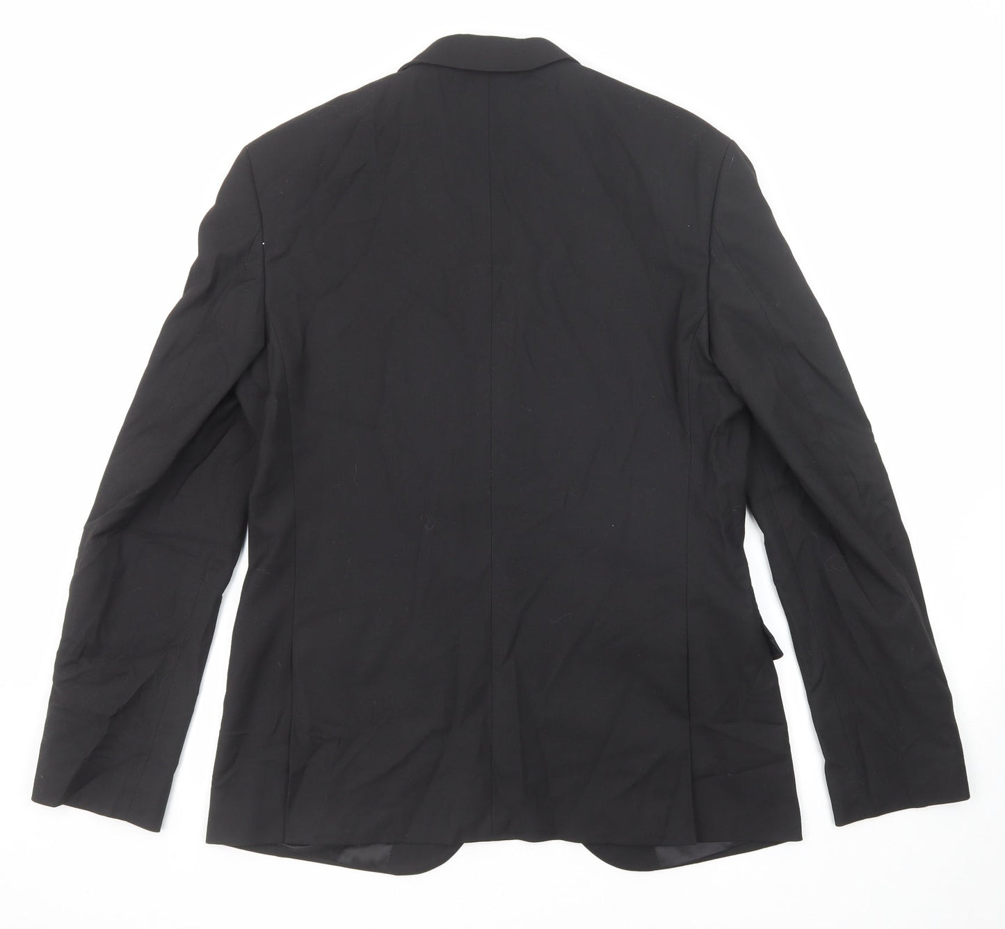 Mens UK Size 40 Marks and Spencer Regular Black Suit Jacket
