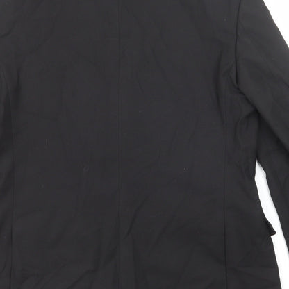 Mens UK Size 40 Marks and Spencer Regular Black Suit Jacket