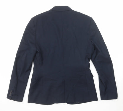Mens UK Size 48 H&M Regular Blue Suit Jacket