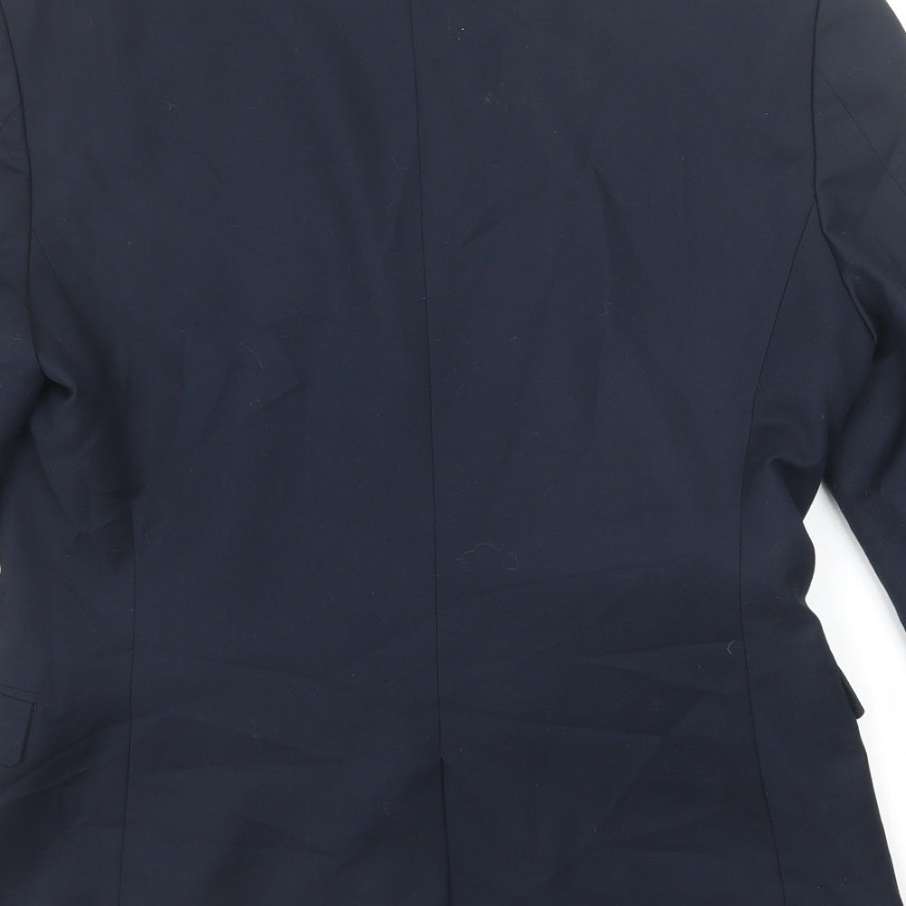 Mens UK Size 48 H&M Regular Blue Suit Jacket