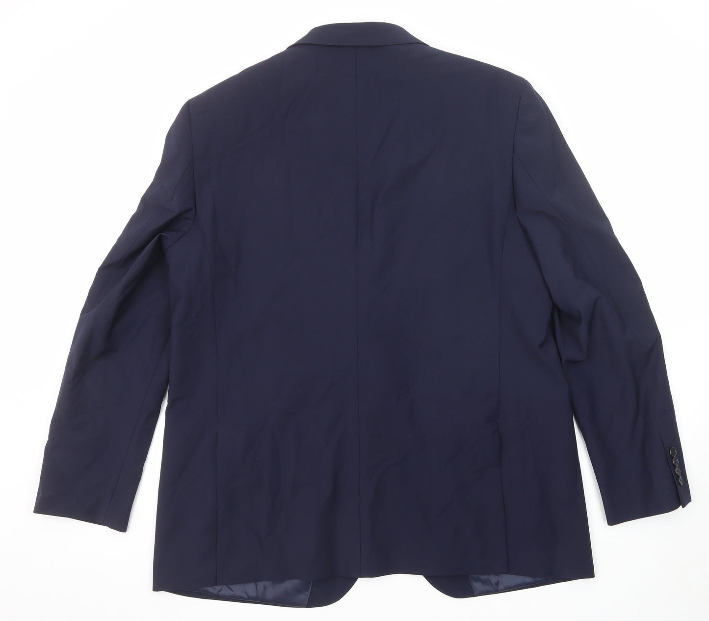 Mens UK Size 48 Marks and Spencer Regular Blue Suit Jacket