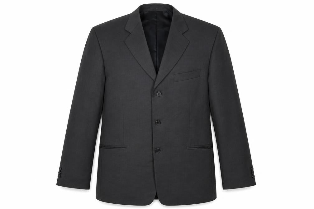 Mens UK Size 42 Savatini Regular Black Suit Jacket