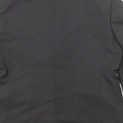 Mens UK Size 42 Savatini Regular Black Suit Jacket