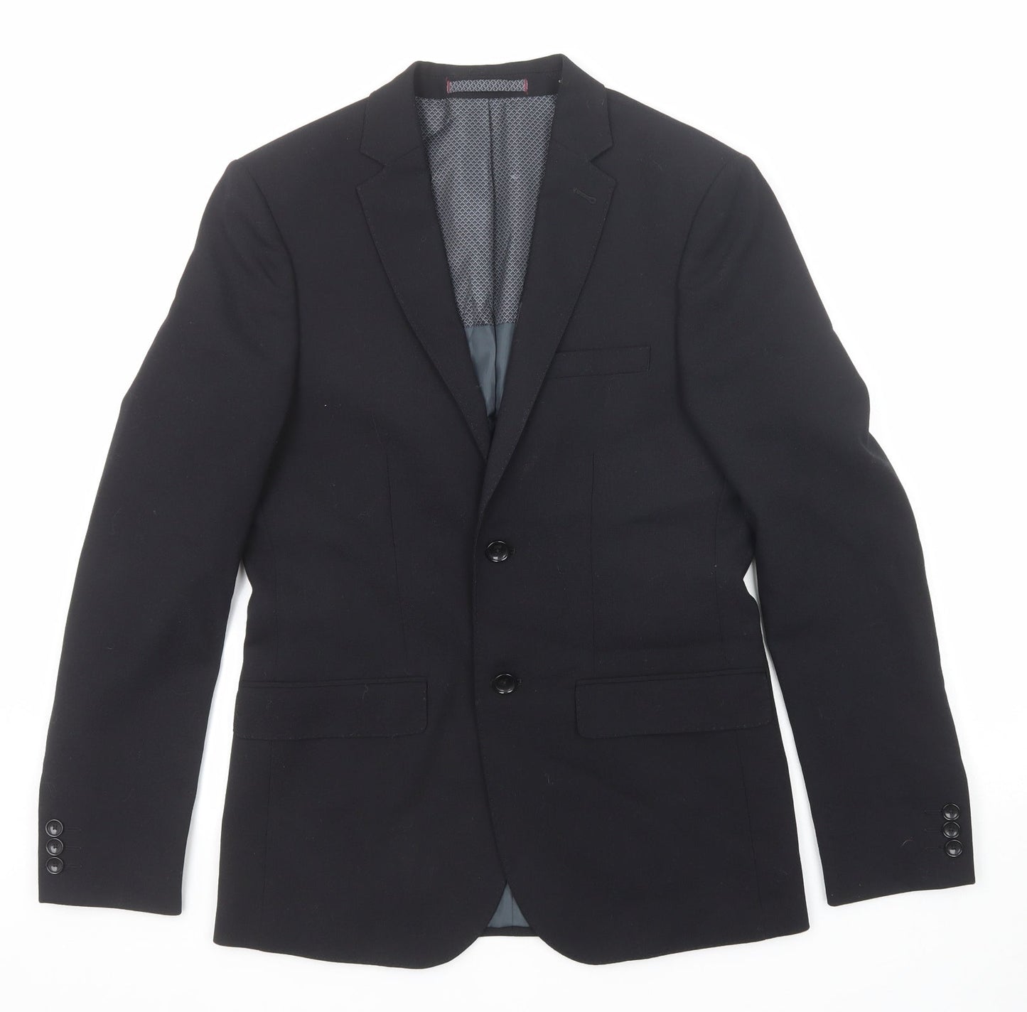 Mens UK Size 36 Marks and Spencer Regular Black Suit Jacket