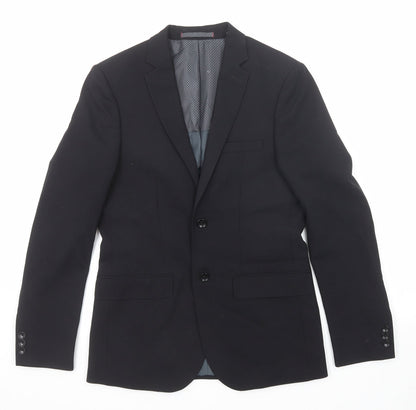 Mens UK Size 36 Marks and Spencer Regular Black Suit Jacket