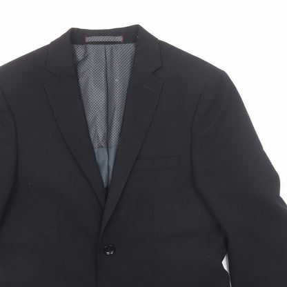 Mens UK Size 36 Marks and Spencer Regular Black Suit Jacket