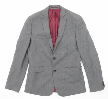 Mens UK Size 38 Marks and Spencer Regular Grey Suit Jacket