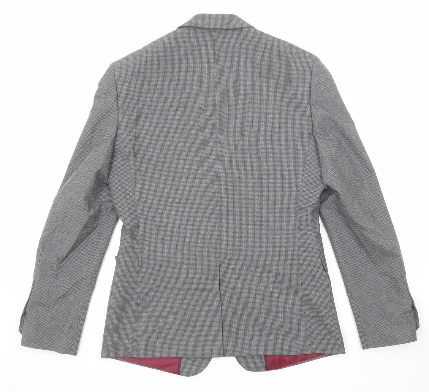 Mens UK Size 38 Marks and Spencer Regular Grey Suit Jacket