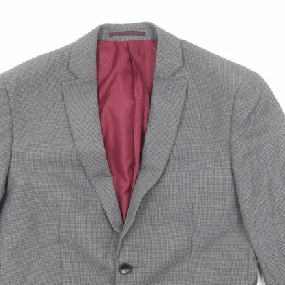 Mens UK Size 38 Marks and Spencer Regular Grey Suit Jacket