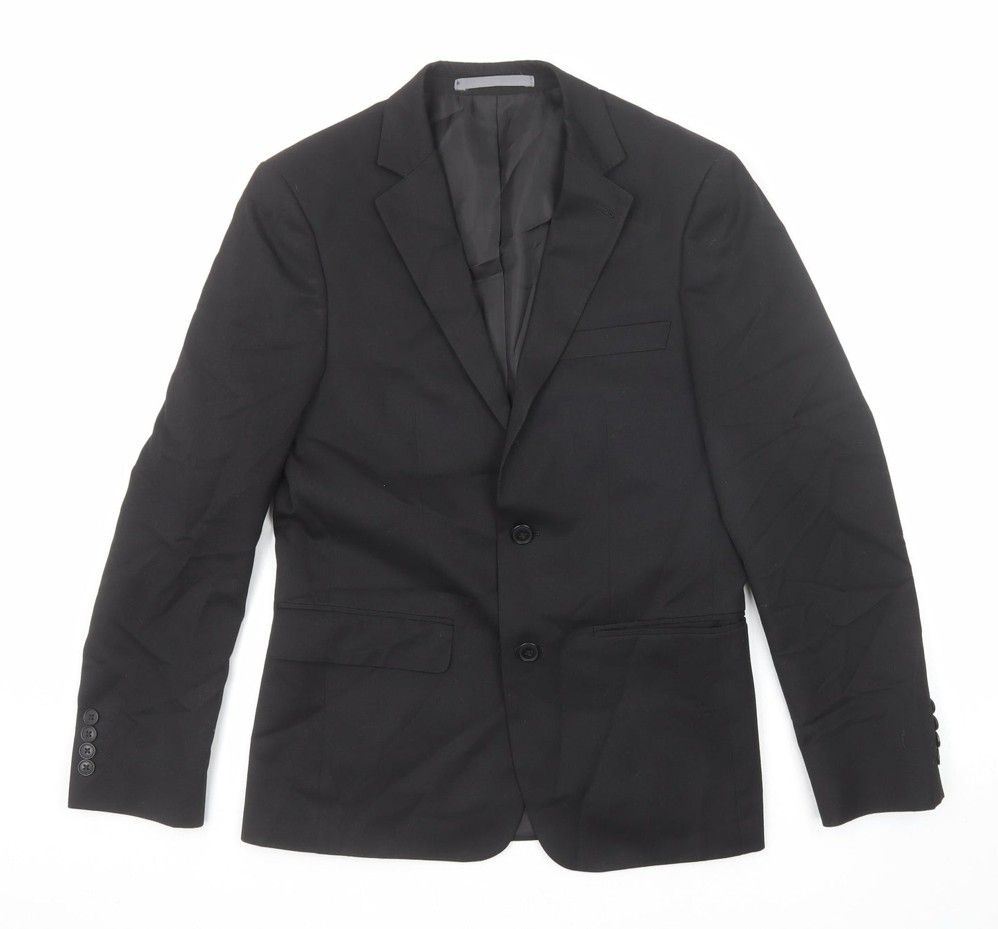 Mens UK Size 36 Marks and Spencer Regular Black Suit Jacket