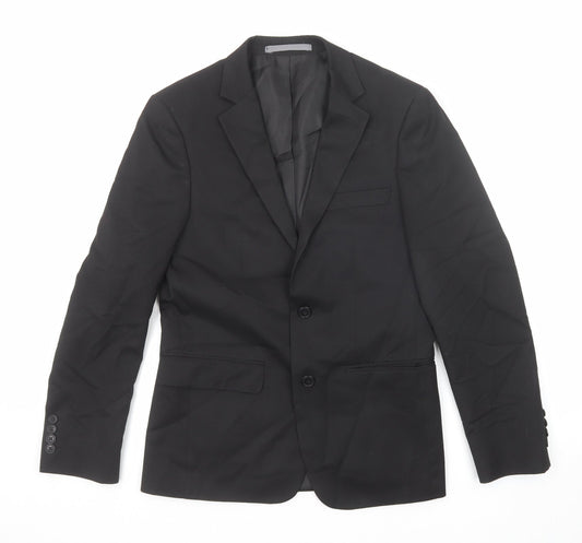 Mens UK Size 36 Marks and Spencer Regular Black Suit Jacket