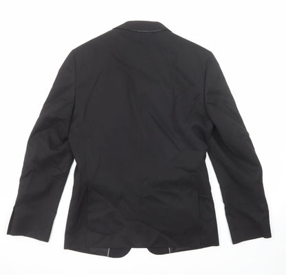 Mens UK Size 36 Marks and Spencer Regular Black Suit Jacket