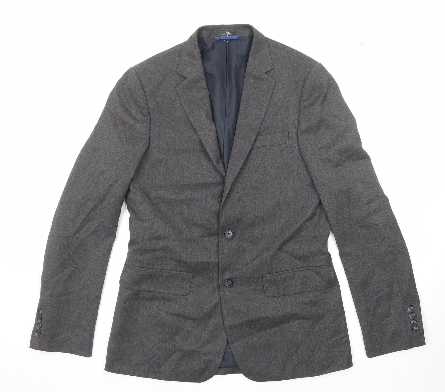 Mens UK Size 38 Marks and Spencer Regular Grey Suit Jacket