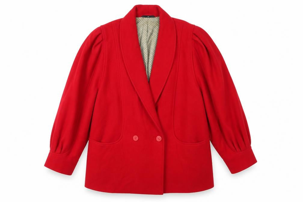 Womens UK Size 14 C&A Red Jacket