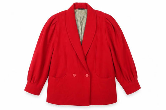 Womens UK Size 14 C&A Red Jacket