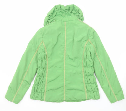 Womens UK Size 12 Per Una Green Jacket